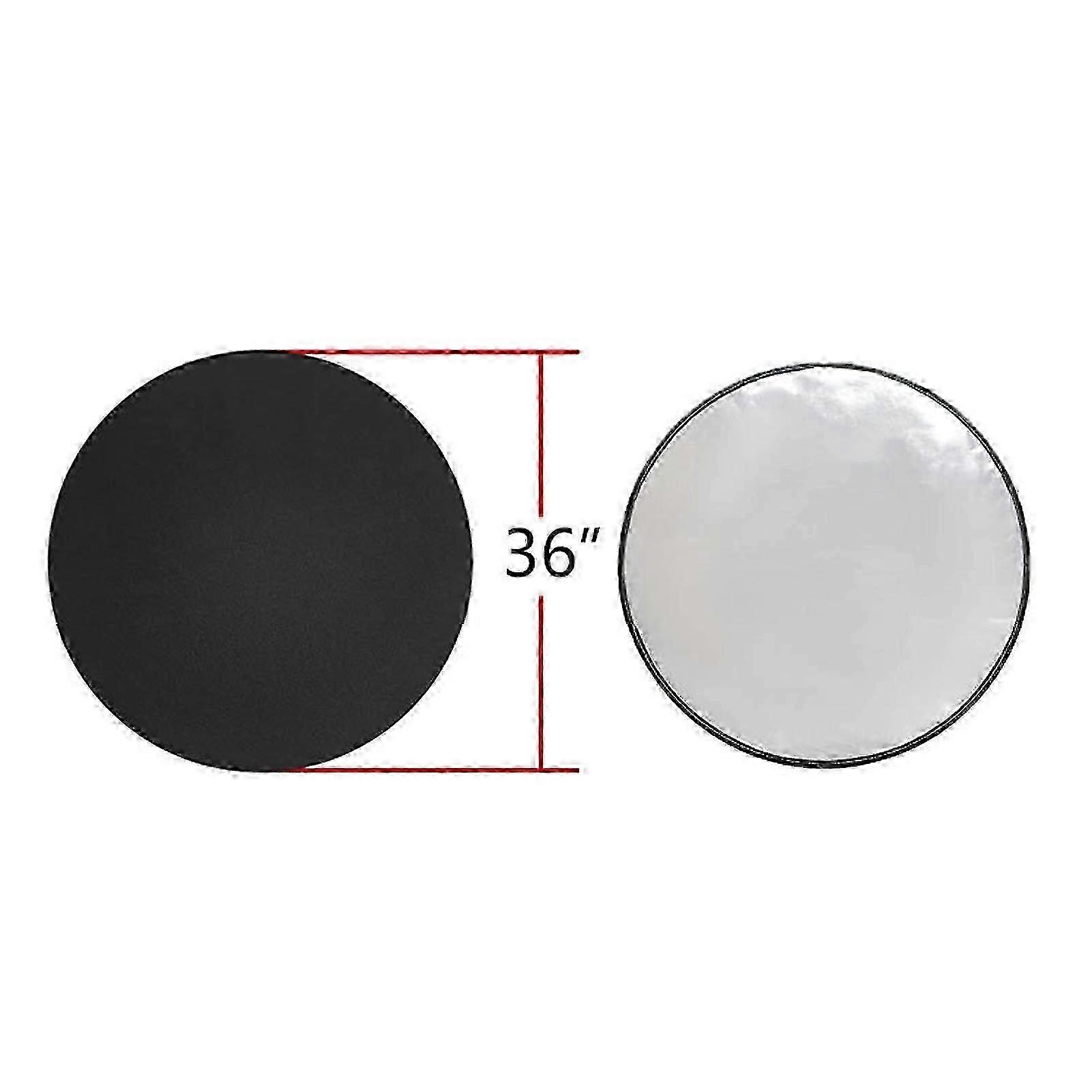 Fireproof Mat Waterproof Multifunctional Round BBQ Mat for Backyard hwy