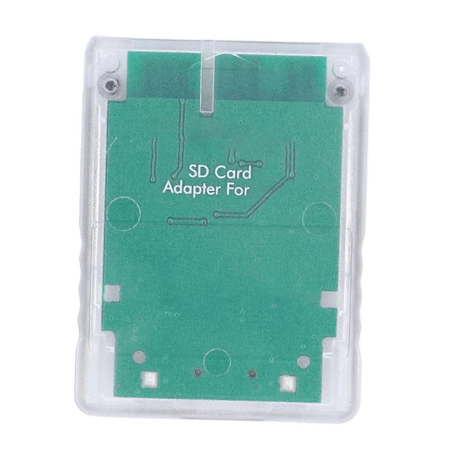 SIO2 Storage Memory Card Adapter for 3000X-9000X Consoles - Transparent White
