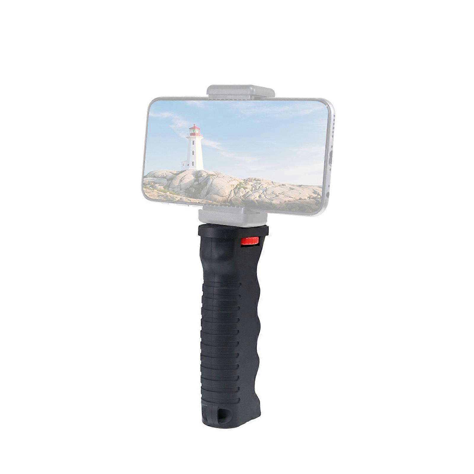 Universal 1/4 Screw Handheld Grip Stabilizer For Camera Smartphone Light Grip Ergonomic Design Quick Lock Base AntiShock
