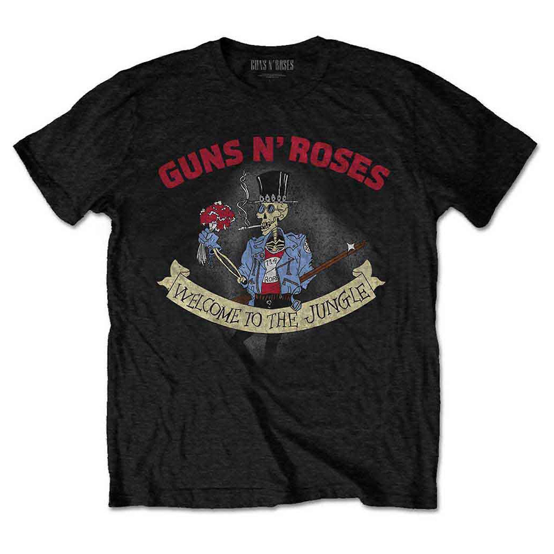 Guns N Roses Skeleton Vintage T Shirt
