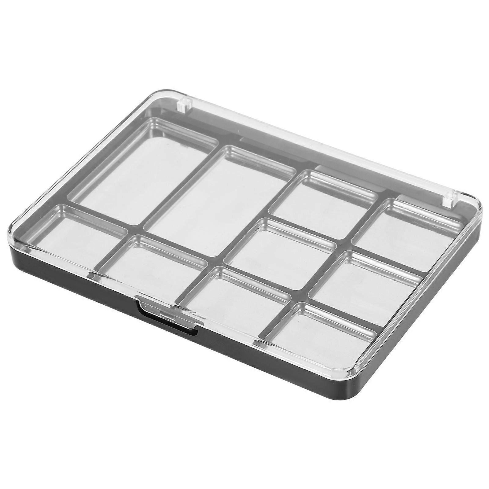 Empty Eyeshadow Tray 1Set Multi As DIY Cosmetics Tray for Home