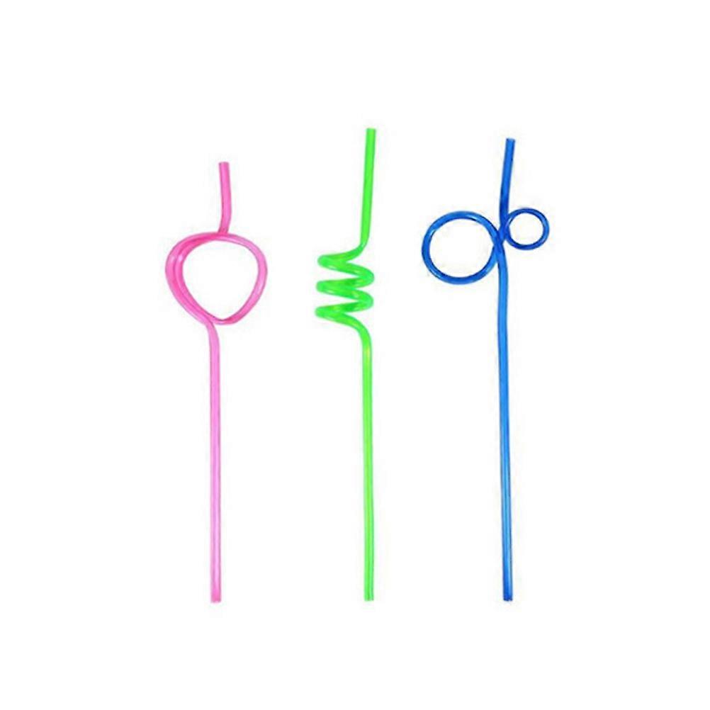 Festival Straw Decoration Curve Shape for Family Friends Gatherings 30Pcs