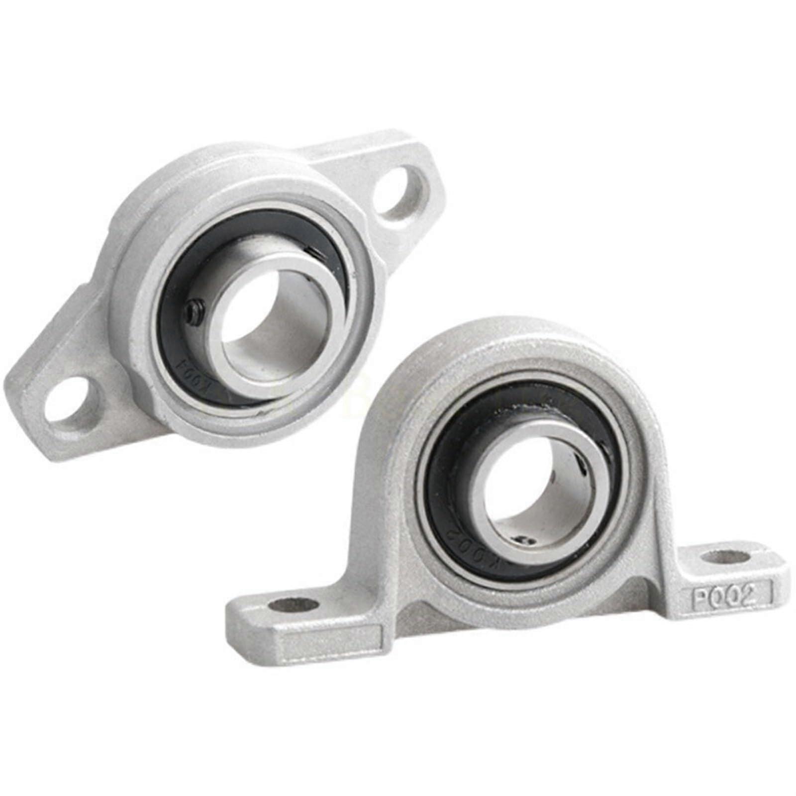 Mounted Bearing Zinc Alloy 8mm to 30mm Bore Size KFL08 KFL000 KFL001 KP08 KP000 KP001 KP002 for Ball and Skate Bearings