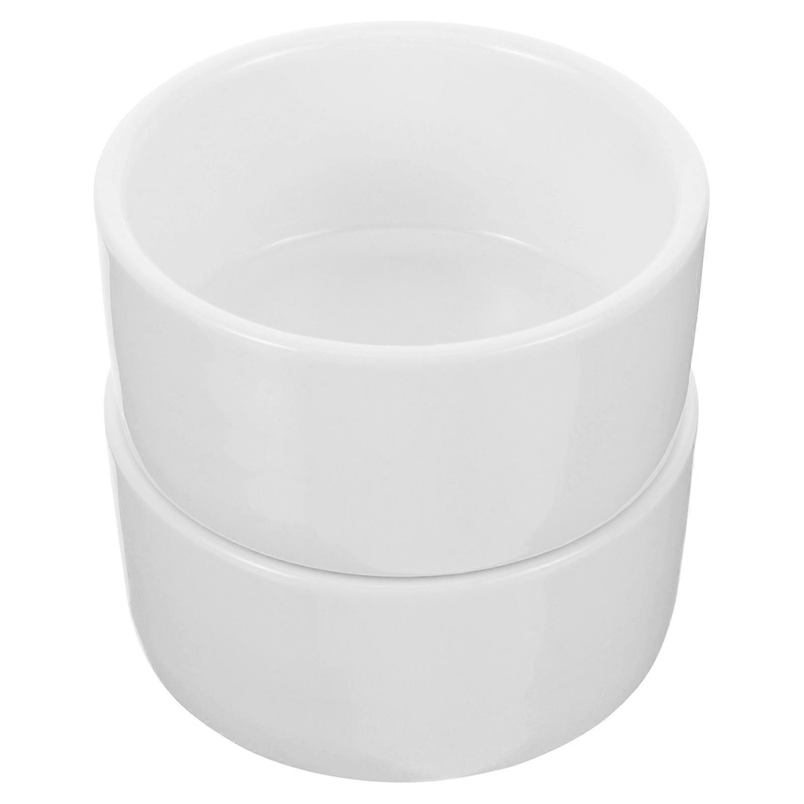 Small Dish For Soy Sauce Round Condiments Bowl Multipurpose Practical 2Pcs