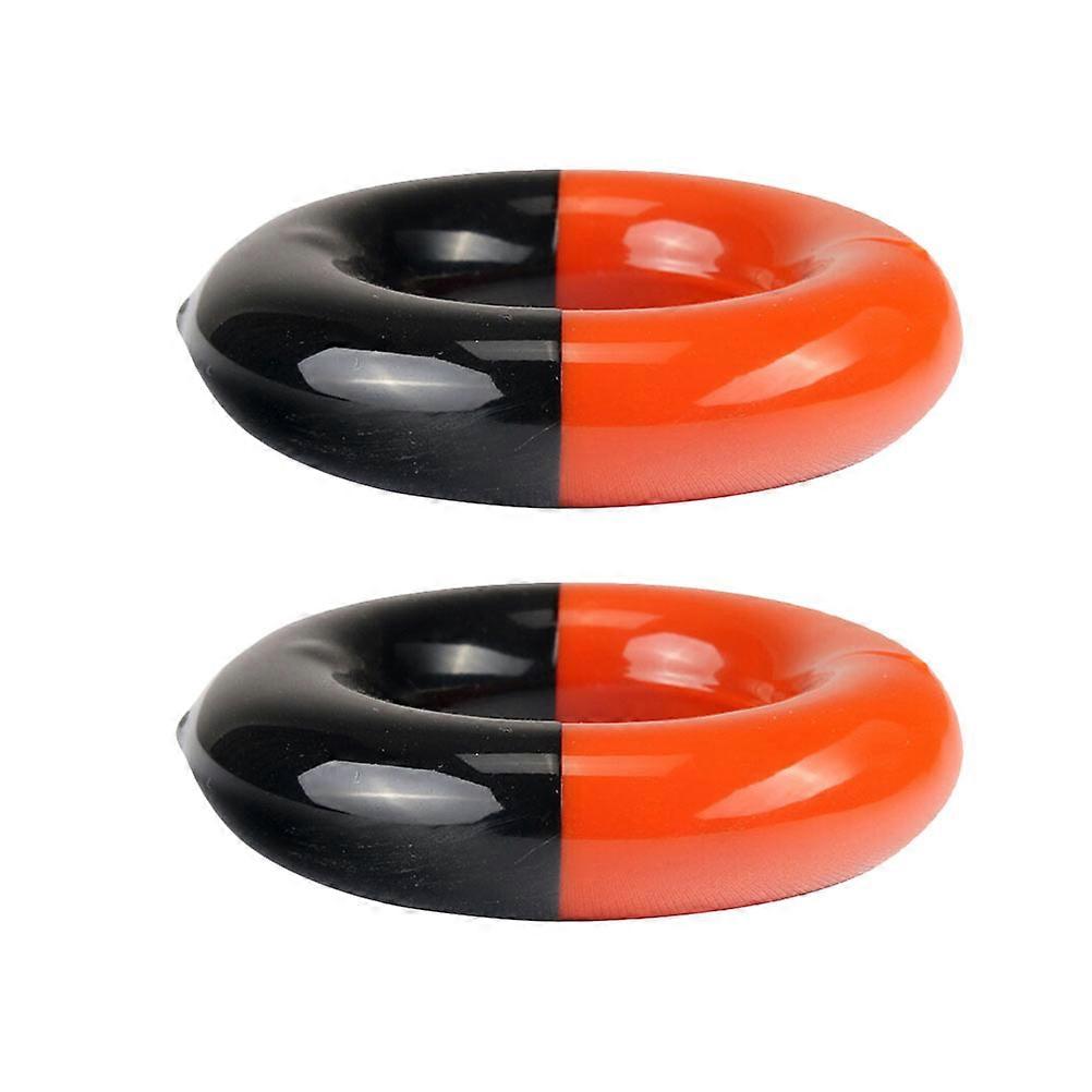 2 Pcs Weighted Golf Swing Ring Training Aid for Warm Up, Muscle Strengthening, Flexibility & Swing Improvement