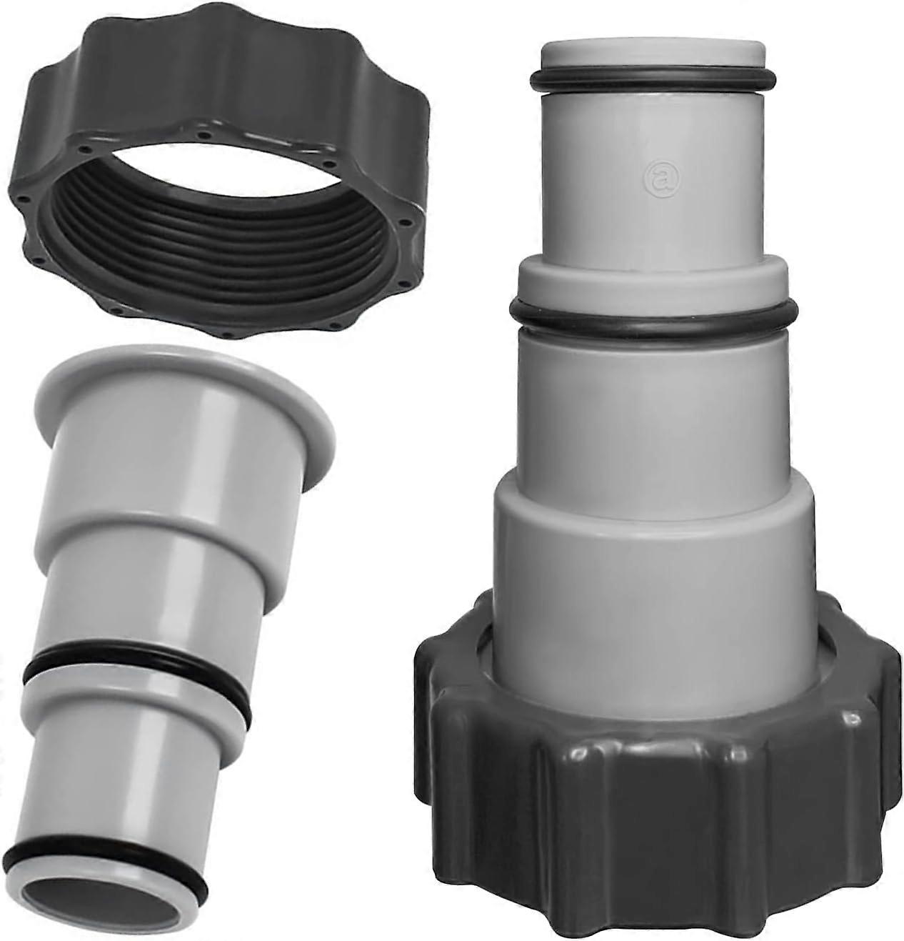 2Pack Swimming Pool Hose Adapter with Internal Thread - Replacement Hose