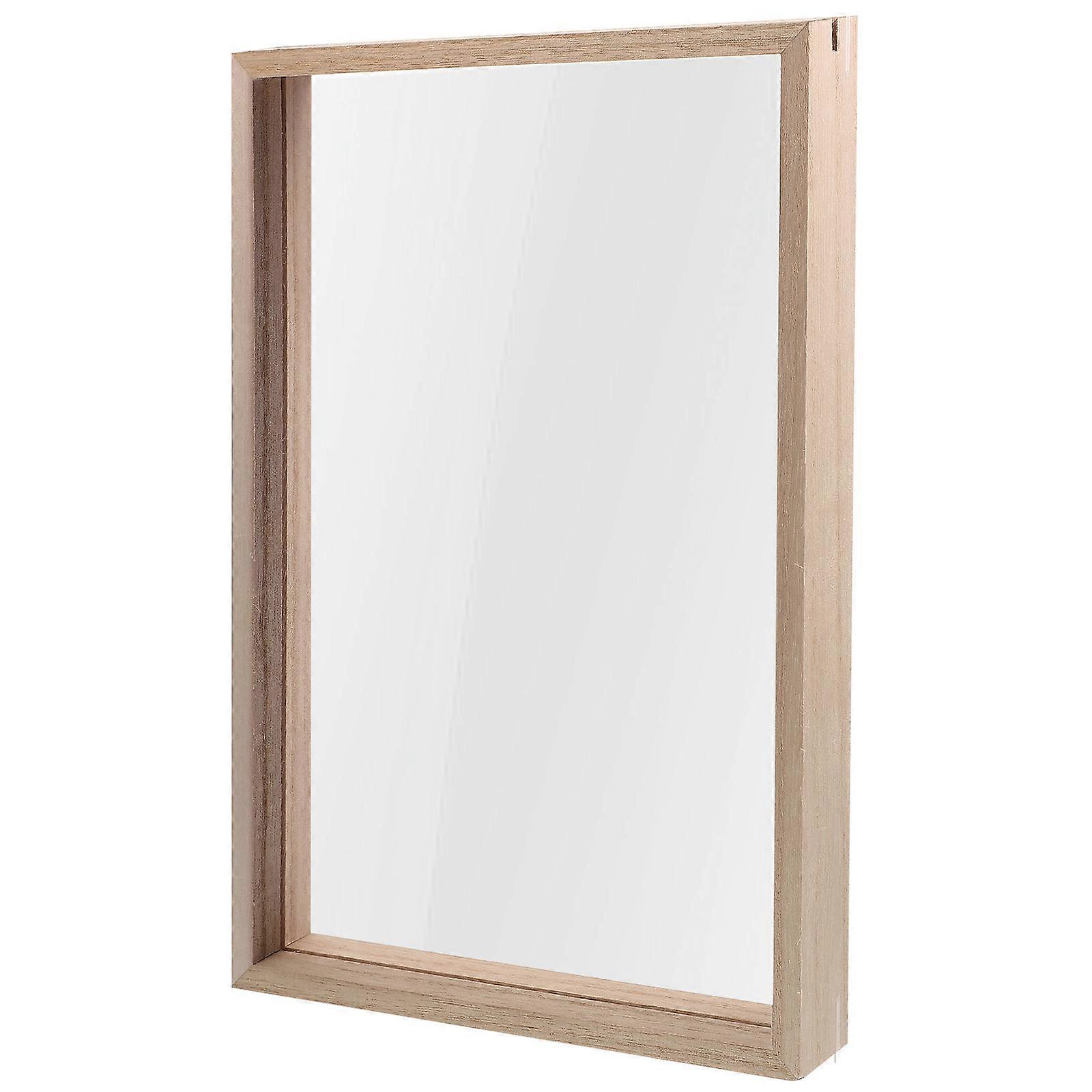 Brown Synthetic Material Picture Frame for Decoration Simple Elegant Design Size 4.5 x 6.5 Inches