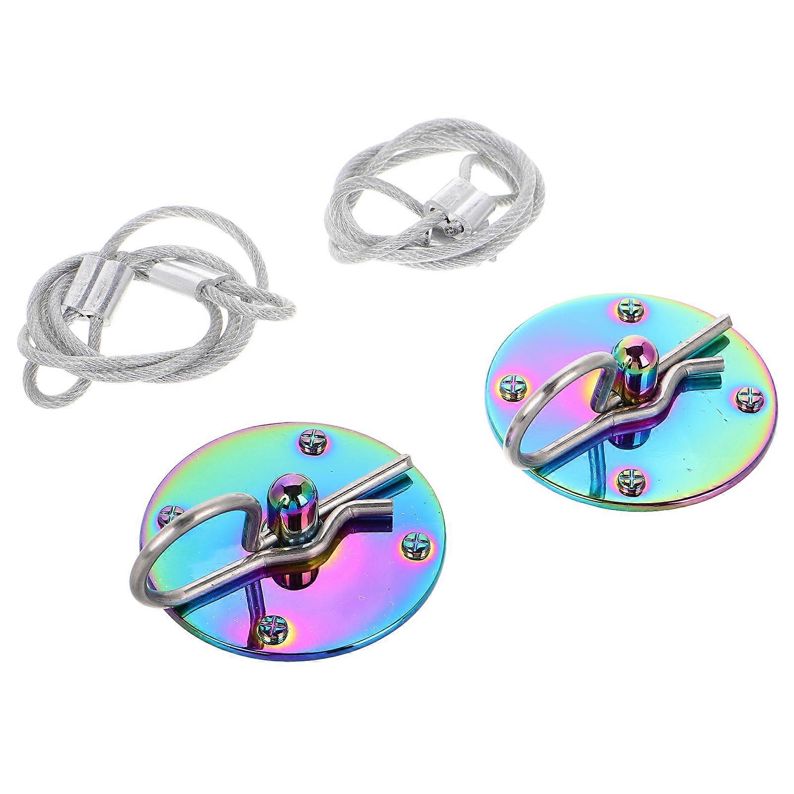 Universal Durable Zinc Alloy Hood Lock for Automotive with Assorted Color Fits Most Vehicles Trucks