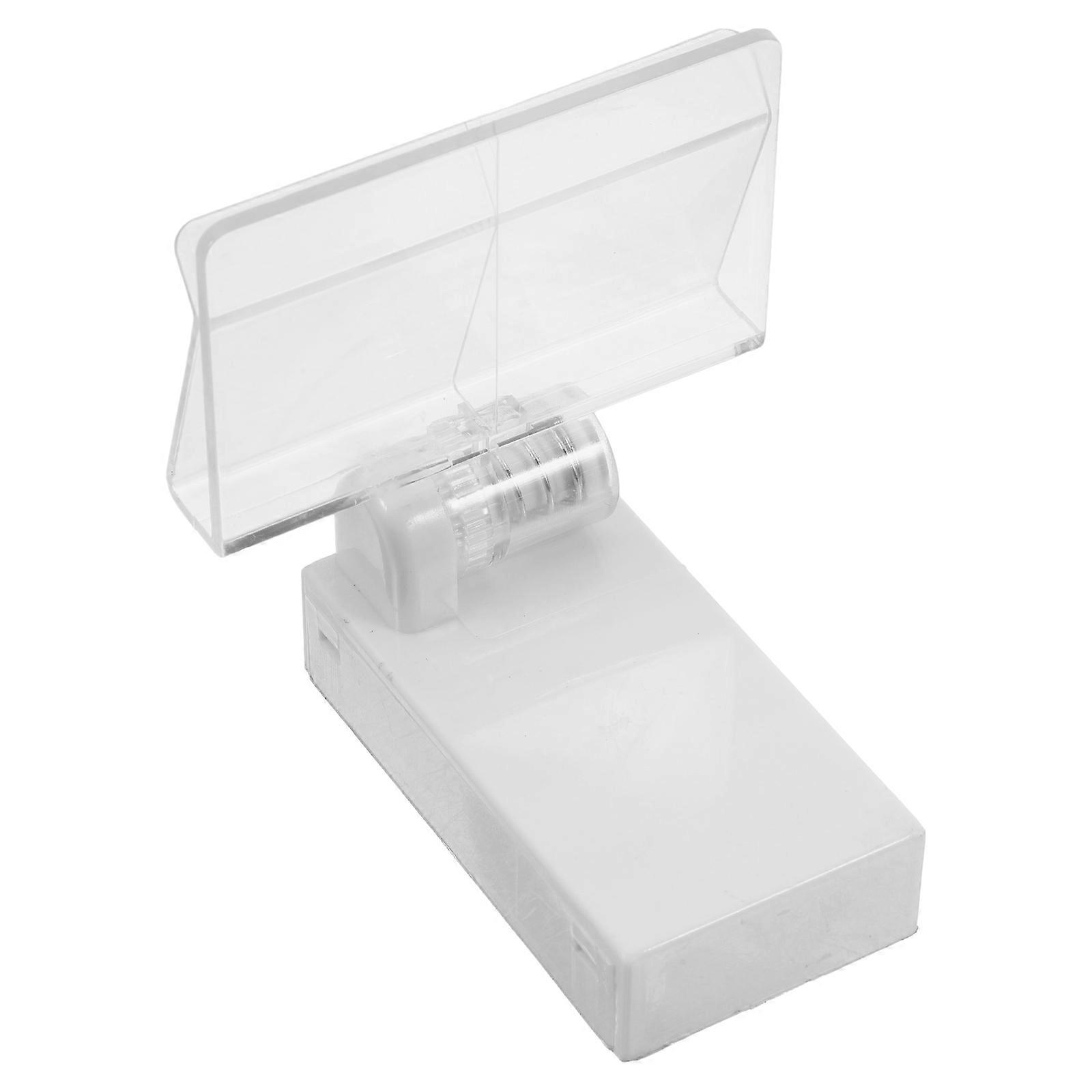 Label Display Magnetic Label Holder Convenience Stores Board Display 8.00X7.00X3.80CM Price Tag Clamping Iron 1Set