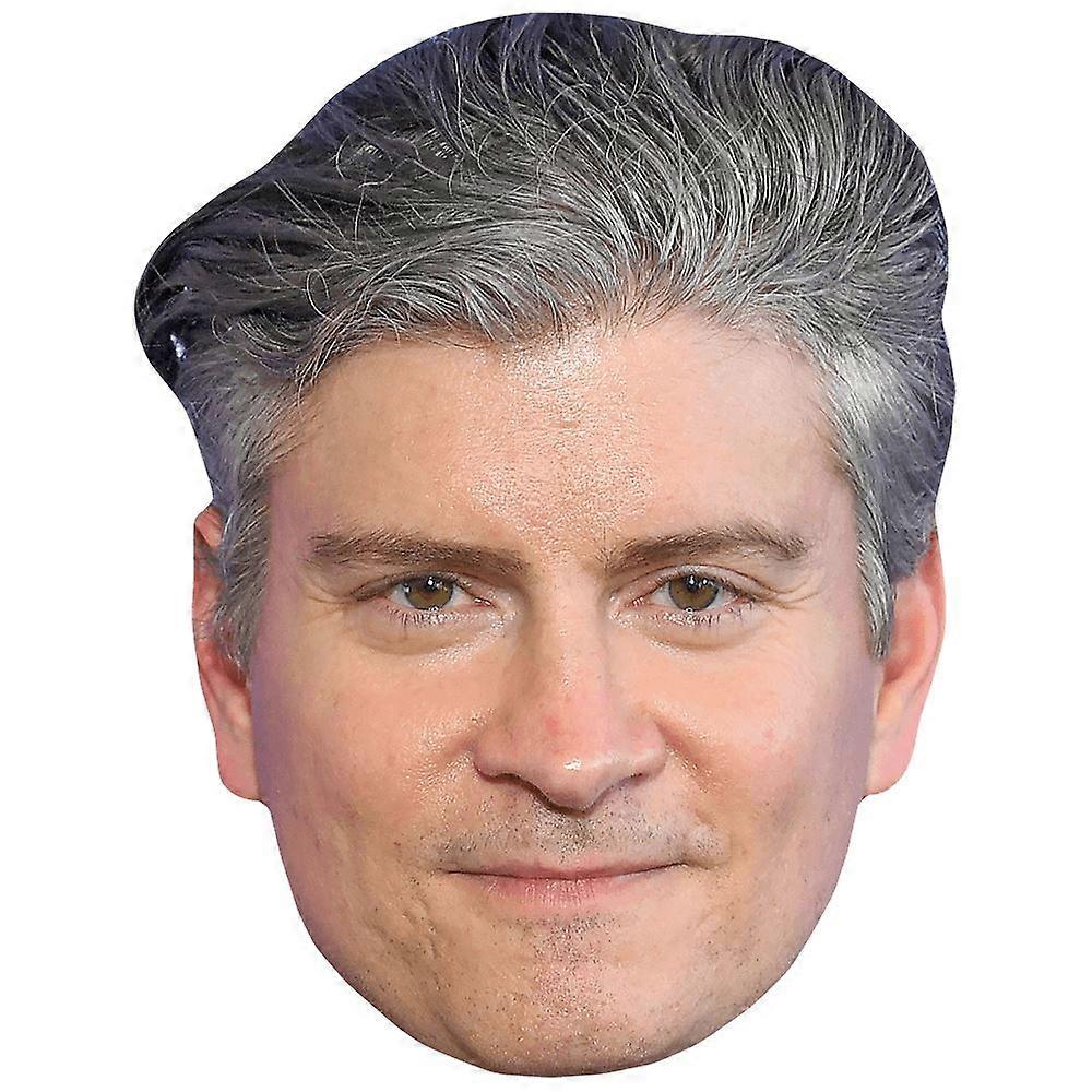 Michael Schur (Grey Hair) Celebrity Mask, Flat Card Face