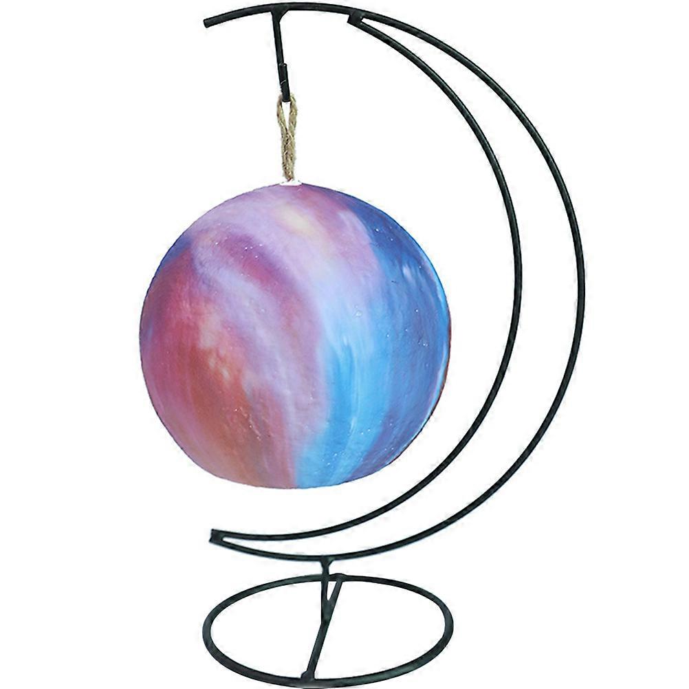 Creative Night Lamp Planet Lamp Moon Light Ball Assorted Color 24x18cm Resin Simple and Elegant Design For Dorm 1Pack