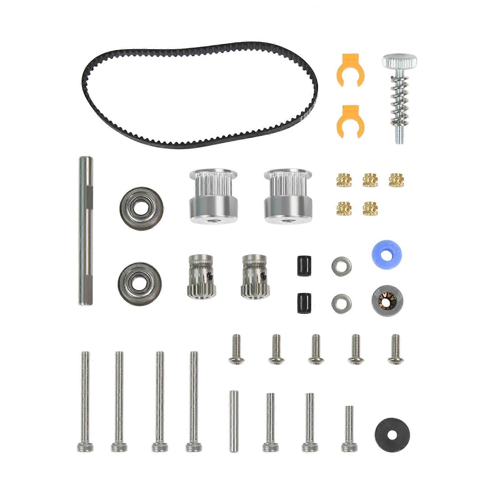 TWO TREES VORON M4 Extruder Dual Set Replacement Full Kit 3D Printed Parts 3D Print Parts Not Assemble Compatible with Ender3/Ender3 pro/Ender3 V2/En