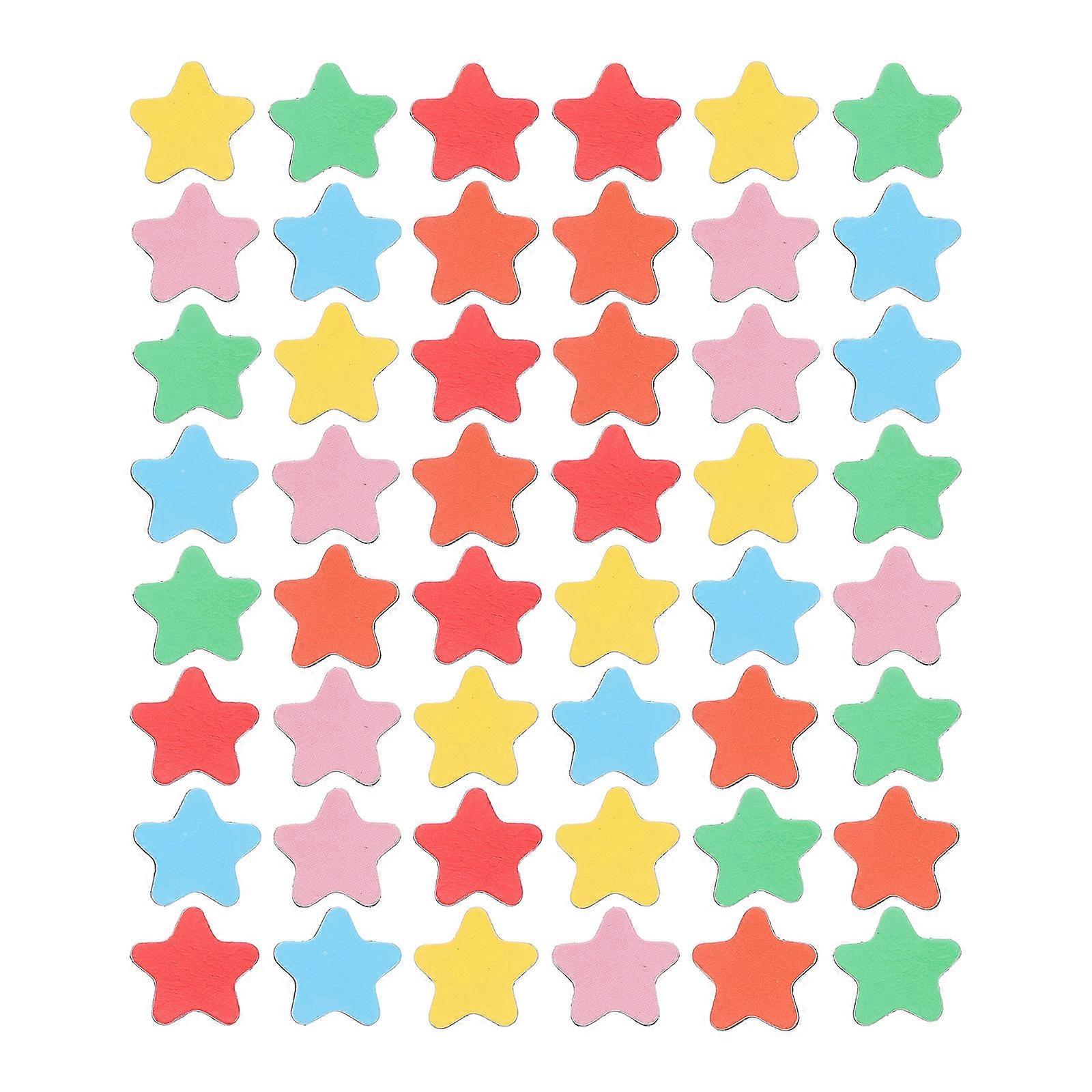 Creative Magnetic Stickers 240Pcs Star-Shaped Design Ideal For Note Pinning On Various Surfaces