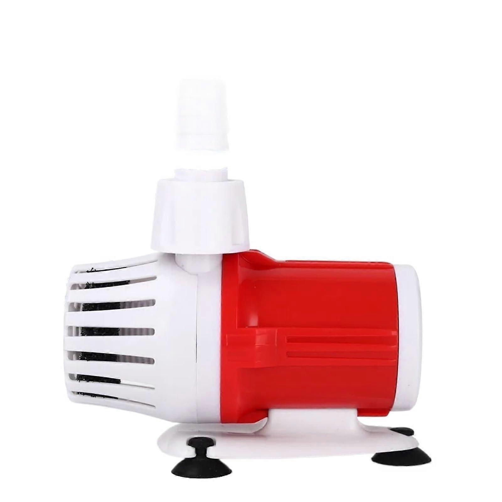 Ultraquiet submersible pump for aquariums, suction pump with bottom suction (12V20W)