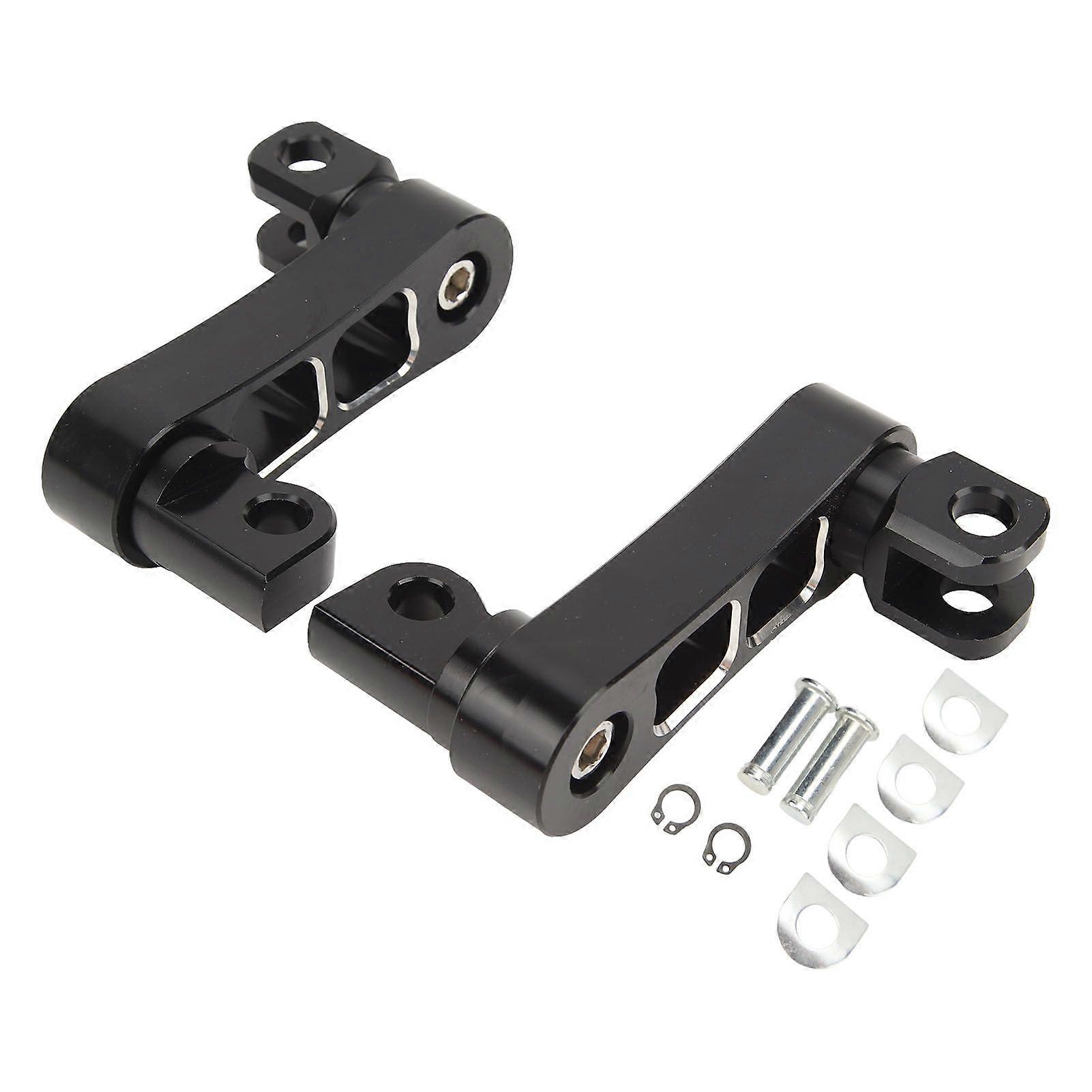 adjustable foot peg bracket for motorcycle touring 360 rugged