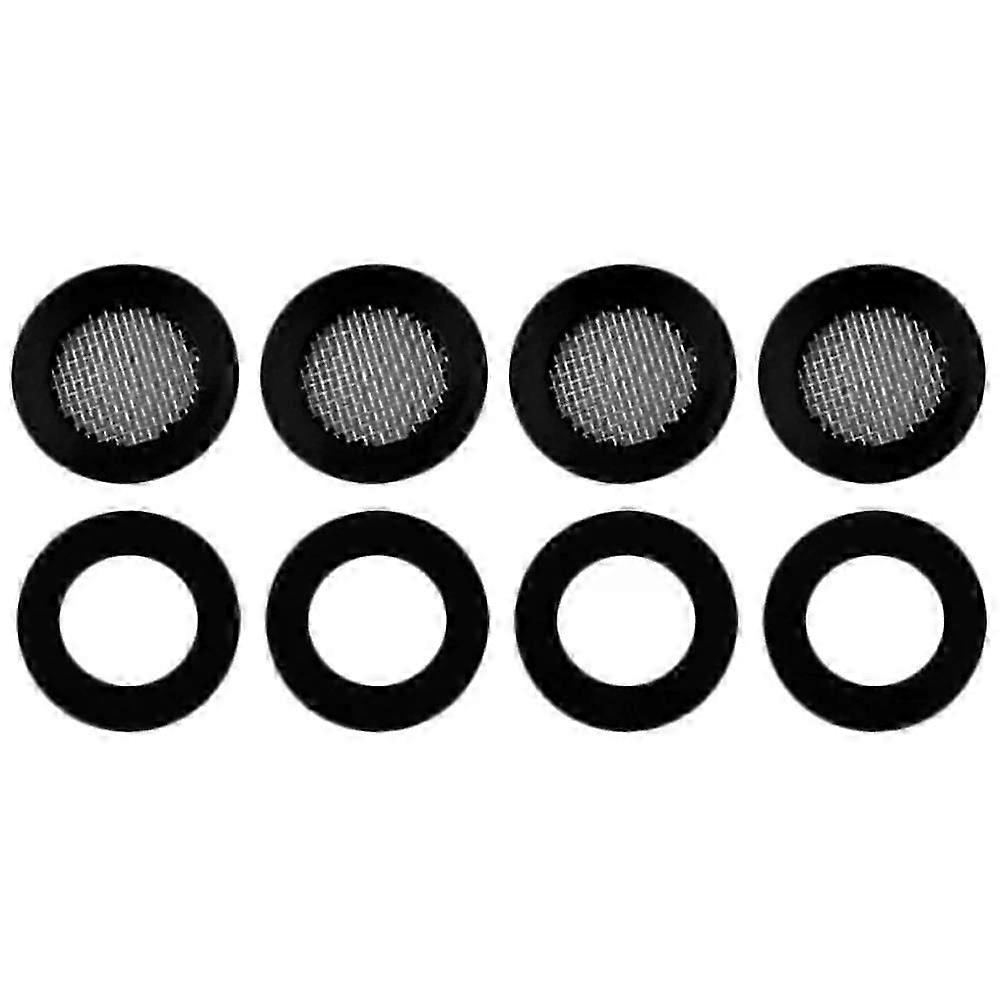 Shower Head Filter and Gasket Set, 4 Pcs for Handheld Shower Hose Installation