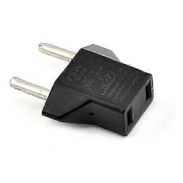 Flat to Round Power Plug Converter