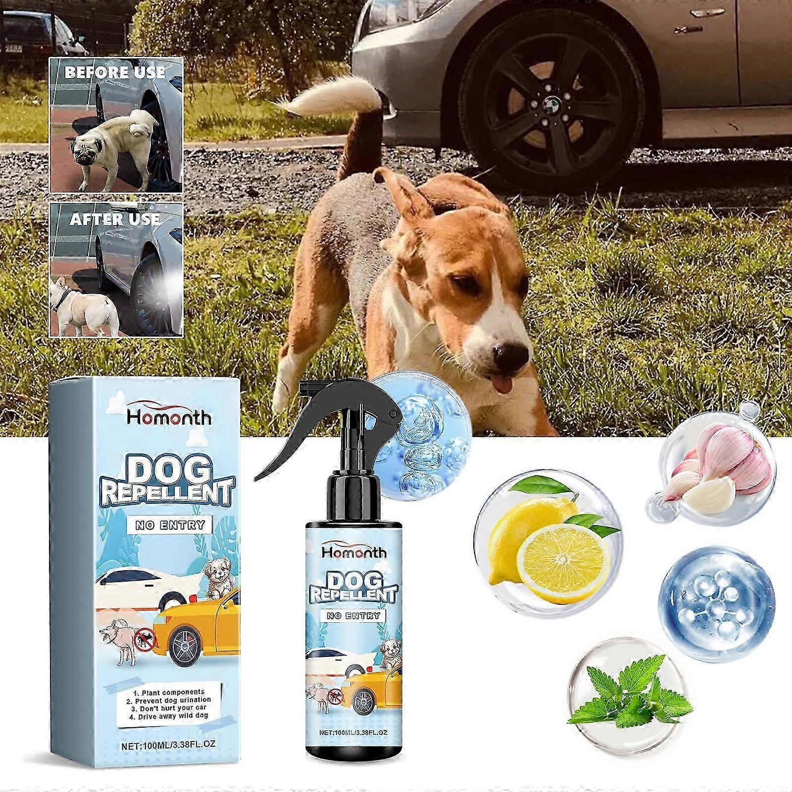 תרסיס דוחה כלבים, הגנה על צמיגים דוחה בעלי חיים נייד ויעיל