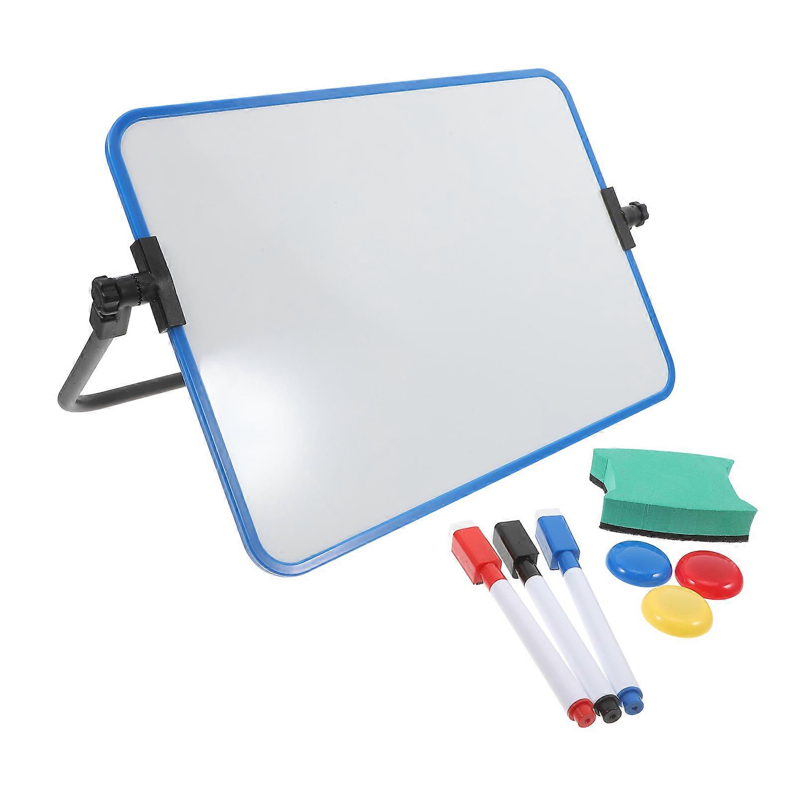 Double Side Memo Board 1 Set For Daily Use And Task Management Blue Erasable Board