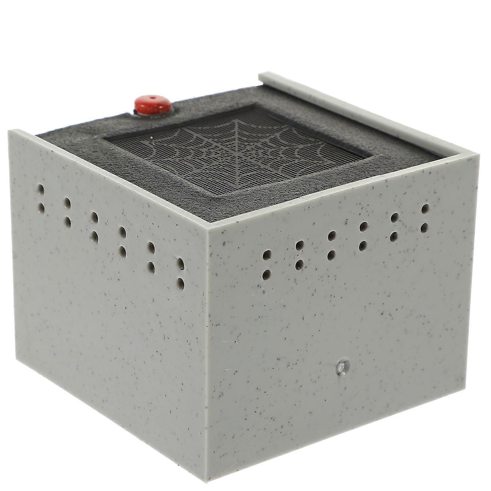 Acrylic Pet Reptile Terrarium with All-round Ventilation Design and Stable Air Black 1