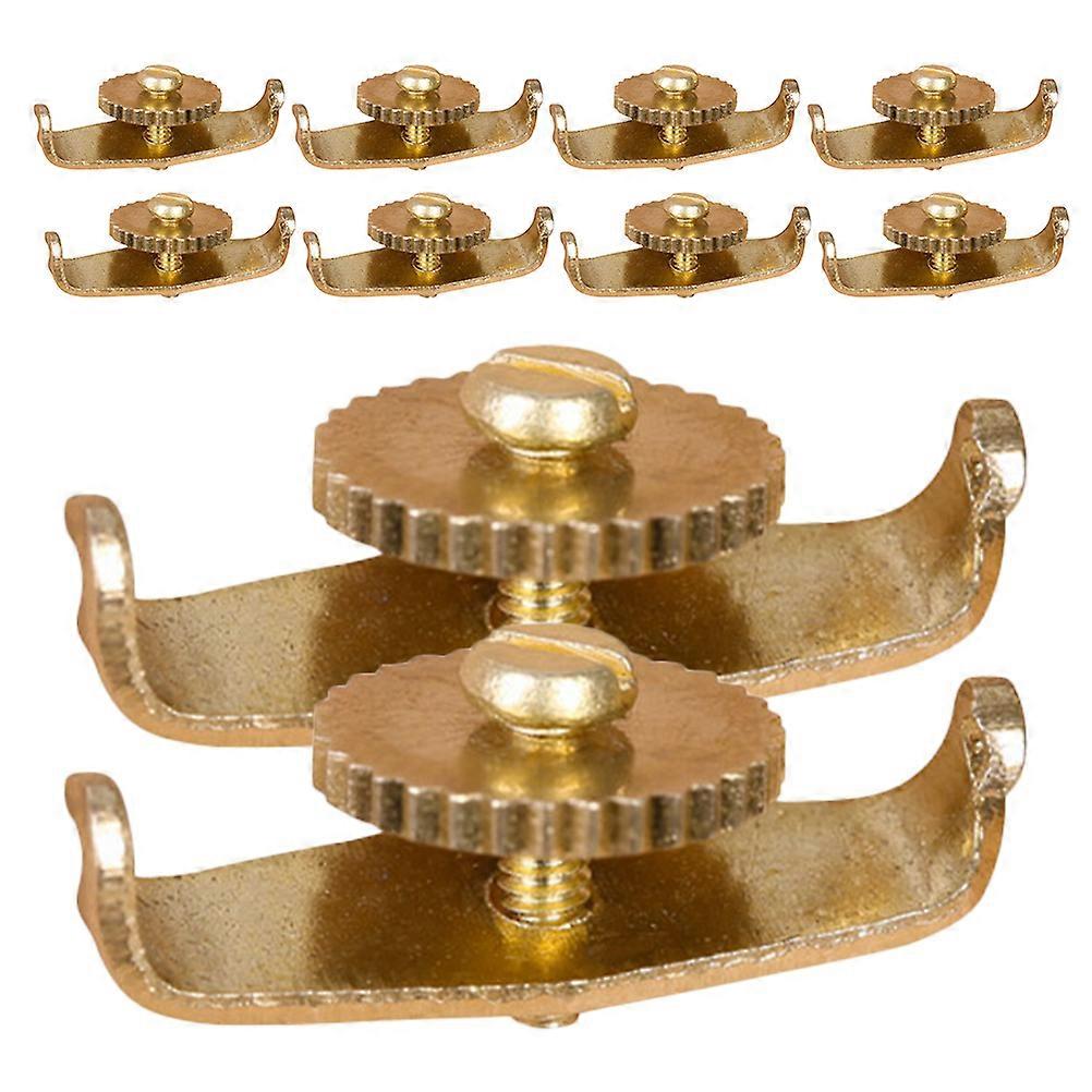 5 Pairs Copper Erhu Fine Tuners for Violin Accessories – Durable Tuning Hardware for Precise Pitch & Ear Training