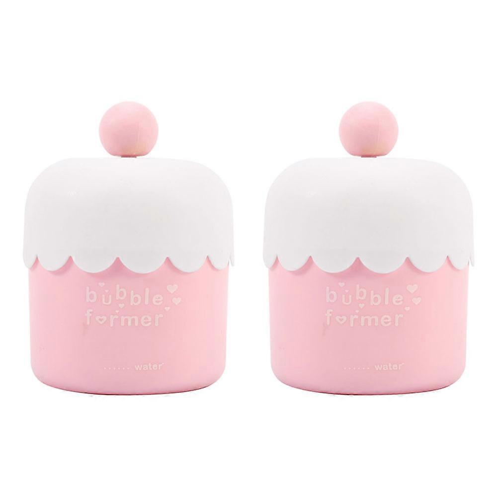 Bath Bubble Maker 2Set Chic Foaming Tools For Women Compact Ideal For Home Use