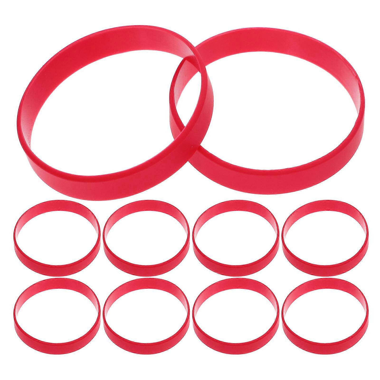 50pcs Stretch Silicone Bracelets Blank Wristbands for Parties, Festivals, Events – Comfortable & Durable DIY Wristbands for Men, Women, Teens