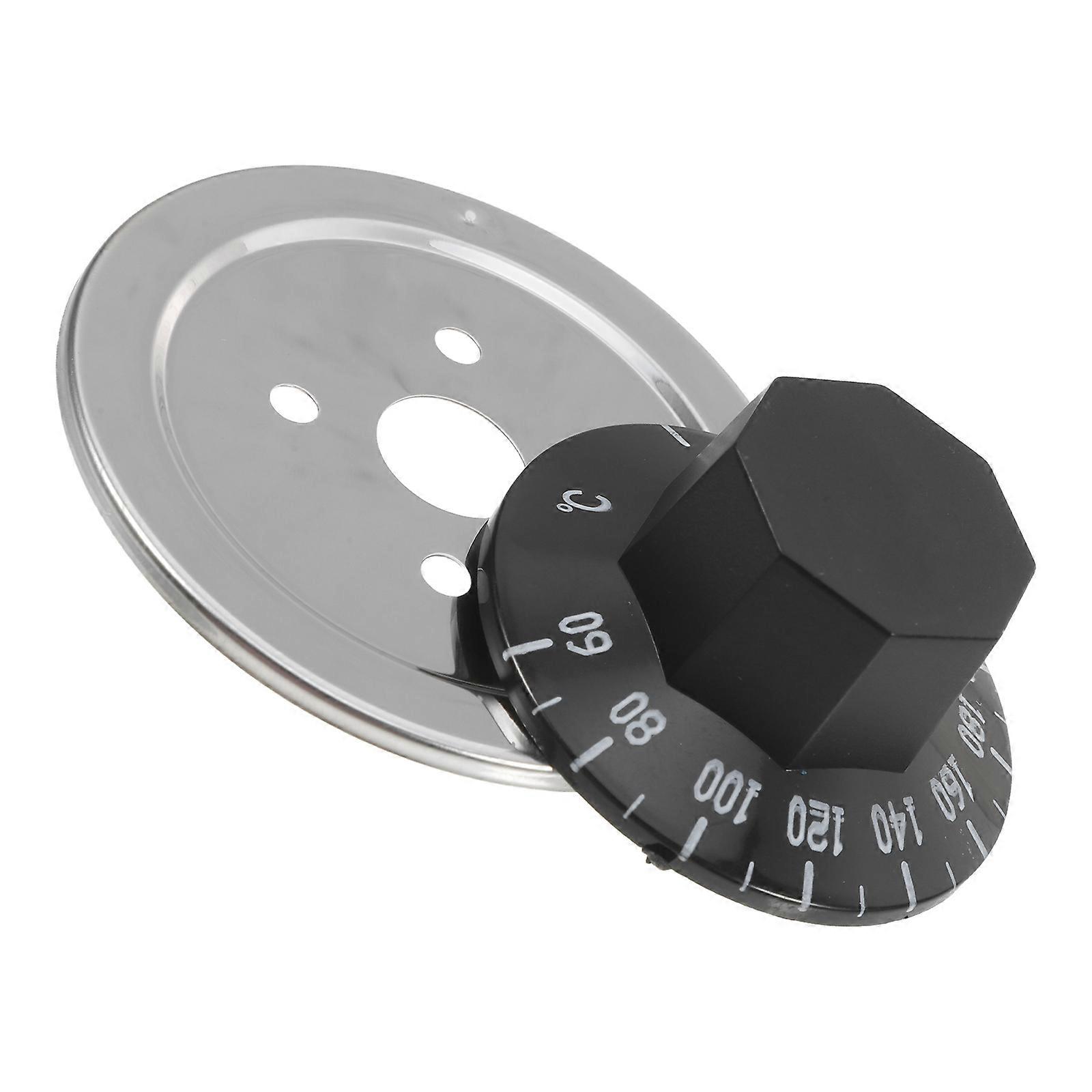 Round Universal Stove Knobs Replacement Designed For Oven Grill And Water Heaters With Protective Function 1Set