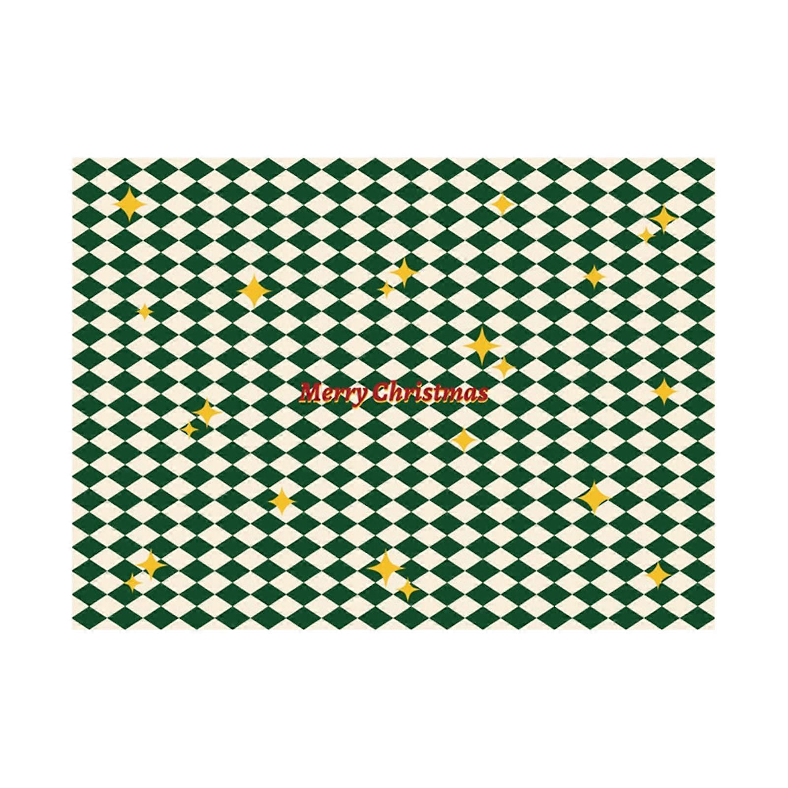 Christmas Tablecloth Rectangle Beige, Rectangular Table Covers for Dining and Outdoor Decor with Festive Elements