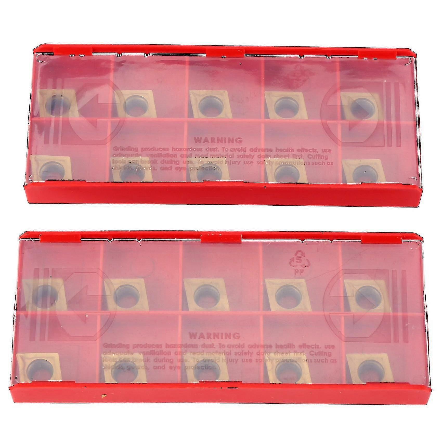 20pcs CCMT09T304 US735 Carbide Insert for Metal Turning Lathe Tool