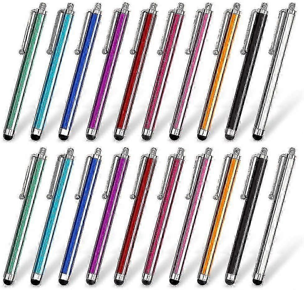 For 20pcs Touchscreen Stylus Pen - For All Touchscreen Devices, Random Color, Durable Tactile Experience