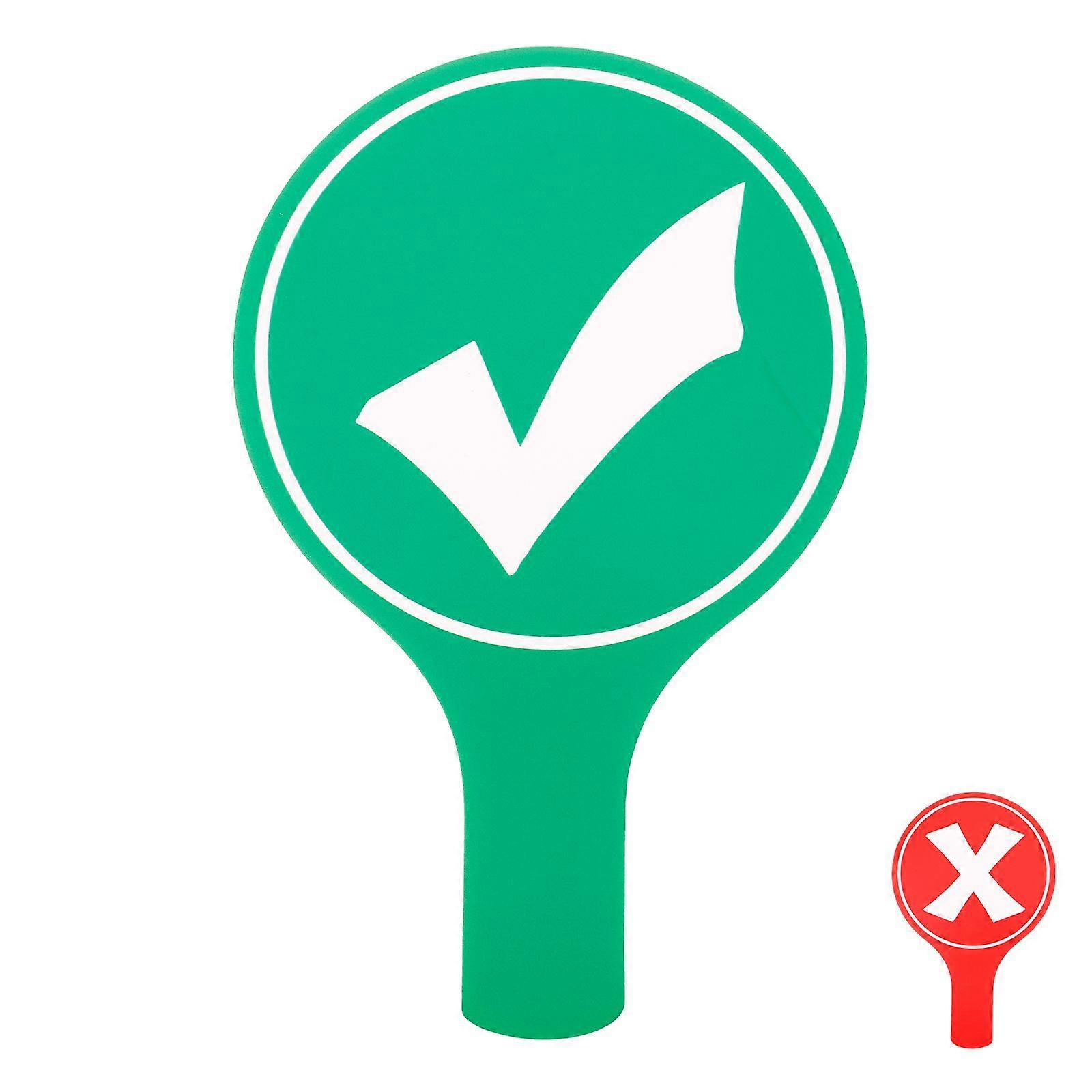 KT Board Voting Paddles for Classroom and Events Double-Sided Voting Paddles Reusable Voting Paddle for Events Classroom Events Supply