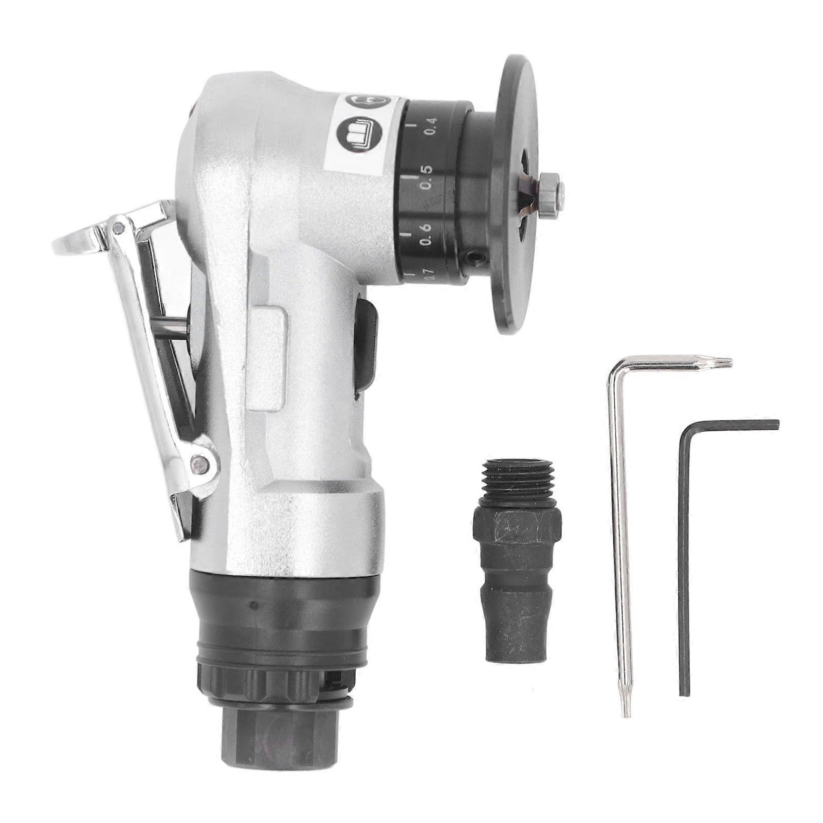 Mini Chamfering Machine, Portable Pneumatic Tool 30000RPM for C0.1 to C1.5 45 Degree Beveling, Ultra Light Handheld Design