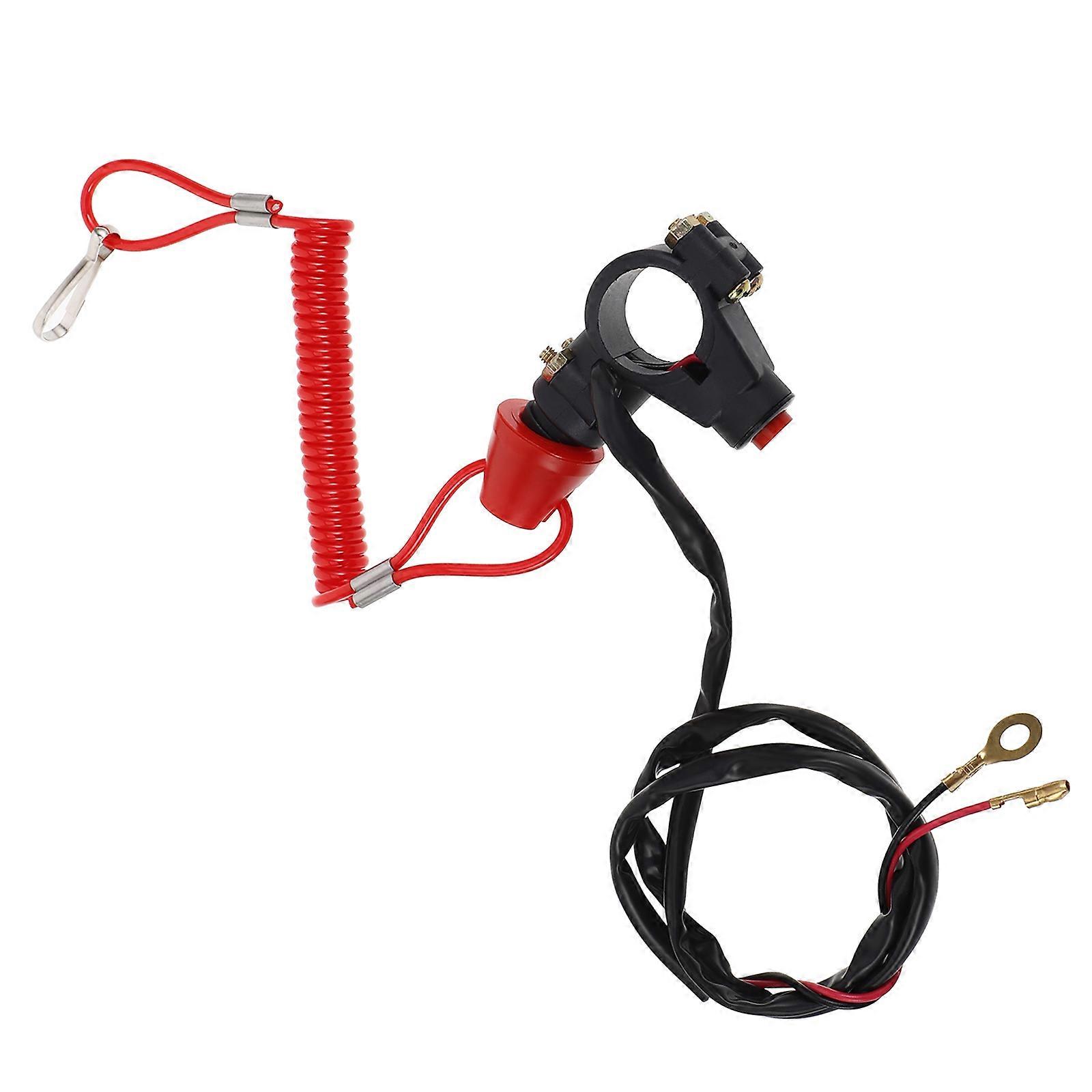 Emergency Kill Switch Tether for ATV Dirt – Universal Stop Safety Switch for Off Road Vehicles – Easy Installation