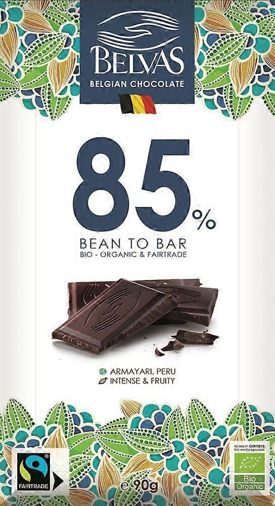 Belvas Tablet 85% Armayari 90g Peru 90g - 4 Pack