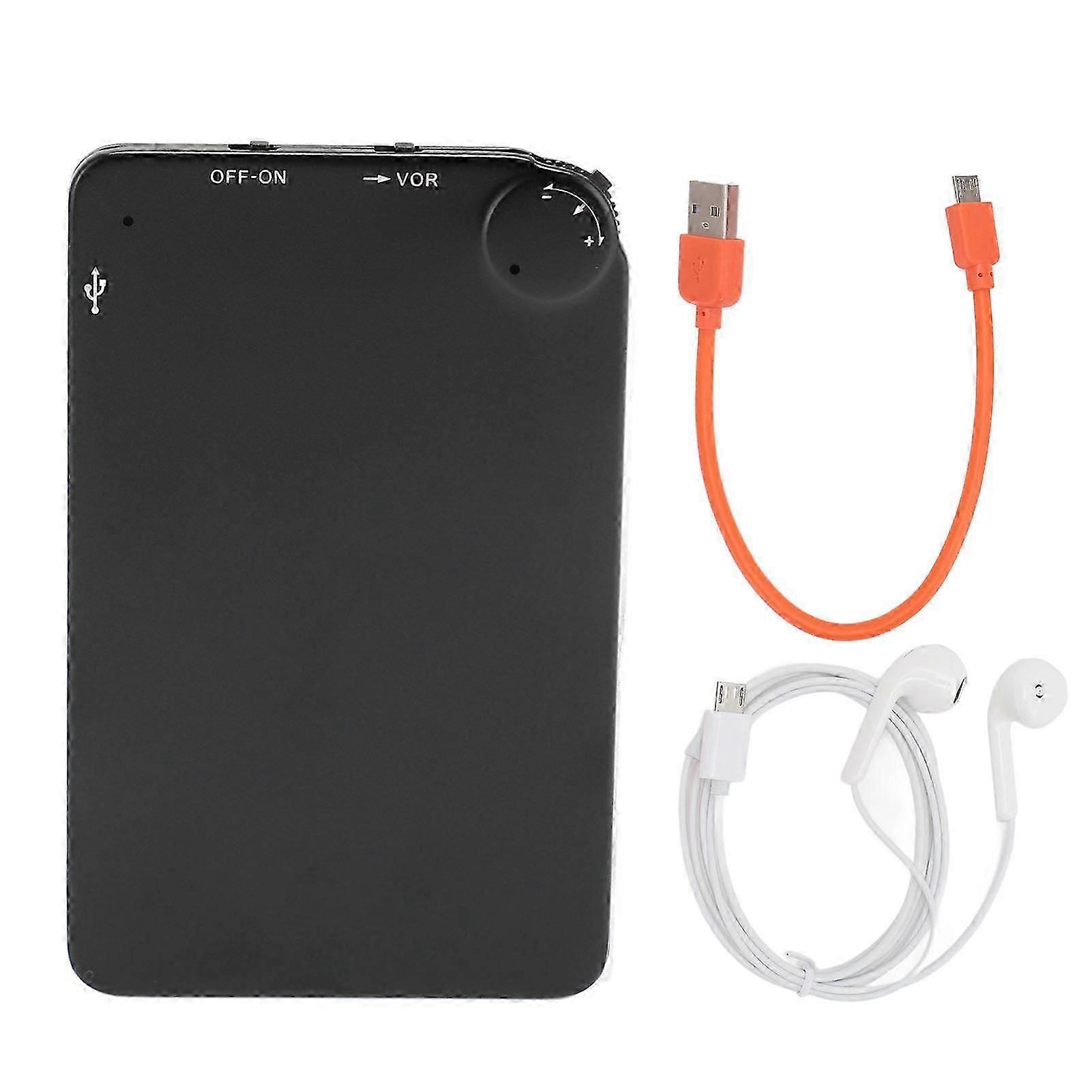 Digital Voice Recorder Professional Noise Reduction MP3 Voice Activated Recording Device with Playback for Meeting Interview 8GB