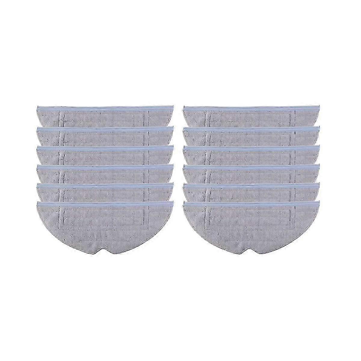 Pack Of 12 Replacement Wipes For S7 S7 Plus Microfibre Cloths For T7 And T7 Plus Cleaning Cloths