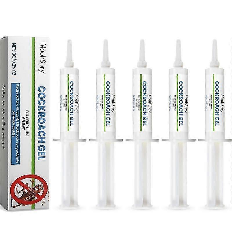 Momeală gel pentru gândaci de bucătărie, momeală pentru dăunători cu vârf de piston, pentru podeaua bucătăriei, non-toxică