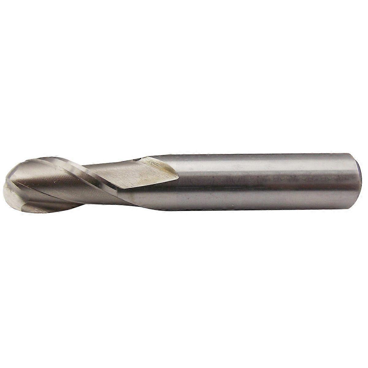 5841-0500 12 X 12'' 2 Flute High Speed Steel Single End Ball Milling Cutter End Mill Cutter