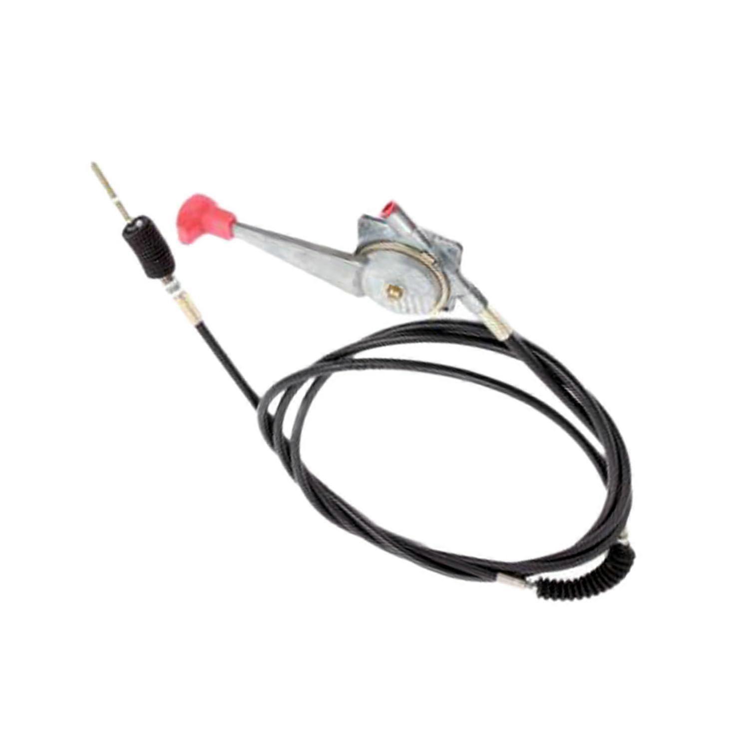 910/48800 91048800 Throttle Cable Assembly with Lever Compatible with JCB Backhoe Loader 2CXS 2CXSL 2CXSM 4C444 2CX 3CX 2CXL