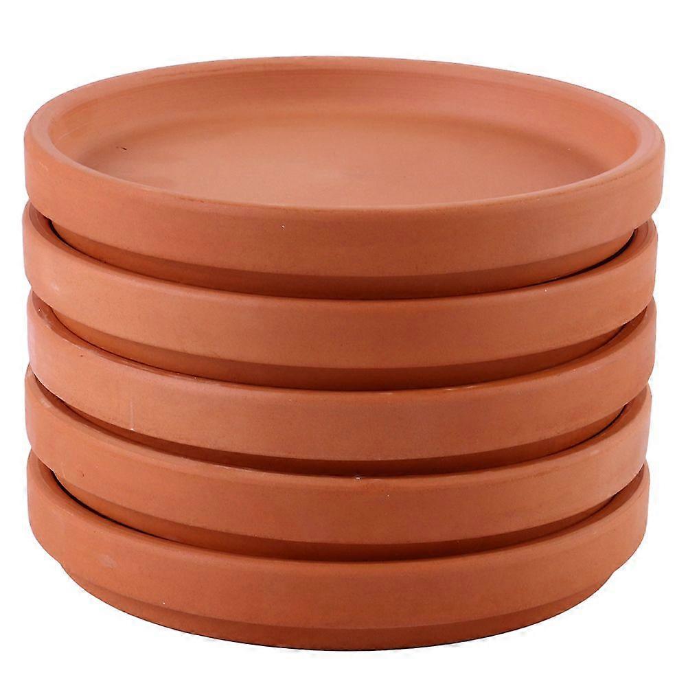 5Pcs Pflanze Topf Platte Blumentopf Wassertabletts Blumentopf Aufbewahrungstablett Pflanzgefäß Tablett