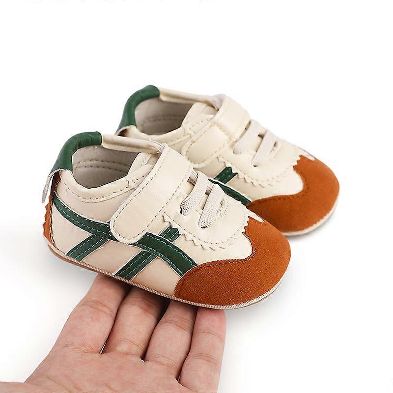 0-12 Months Baby First Walkers, Soft-Sole Non-Slip Unisex Learning Shoes