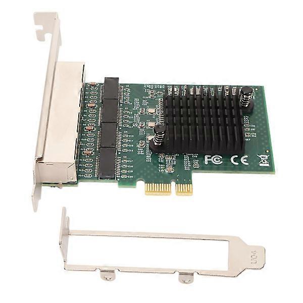 NA8111 T4 4 RJ45 Port Gigabit Ethernet PCIe X1 Network Card RTL8111 Chip Server Network Card for Windows