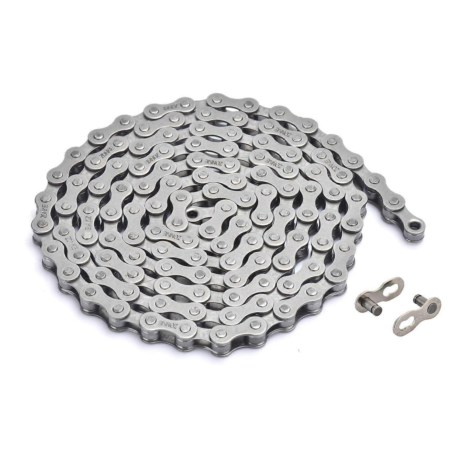 Single-Speed Bicycle Chain 1/2 x 1/8 Inch 122 Links