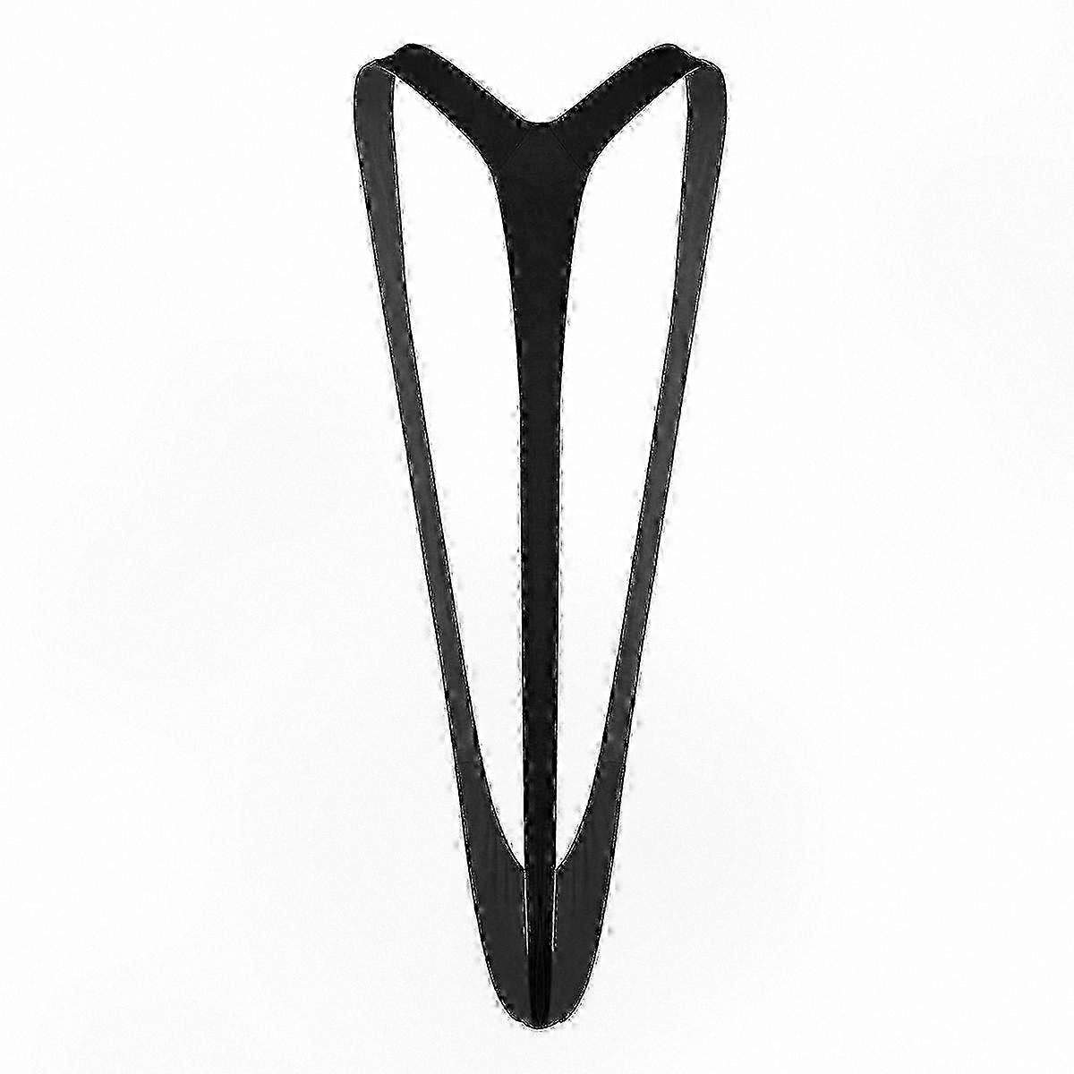 Plaj ve Yaz Kıyafetleri için Derin V Yakalı Erkekler İçin Stretch Fit Mankini