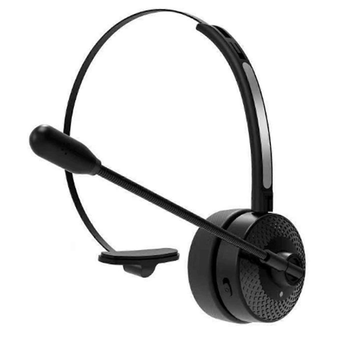 Bluetooth 5.3 Headphone Dual Noise Cancelling Microphone Clear Wireless Wired Headset for PC Laptop