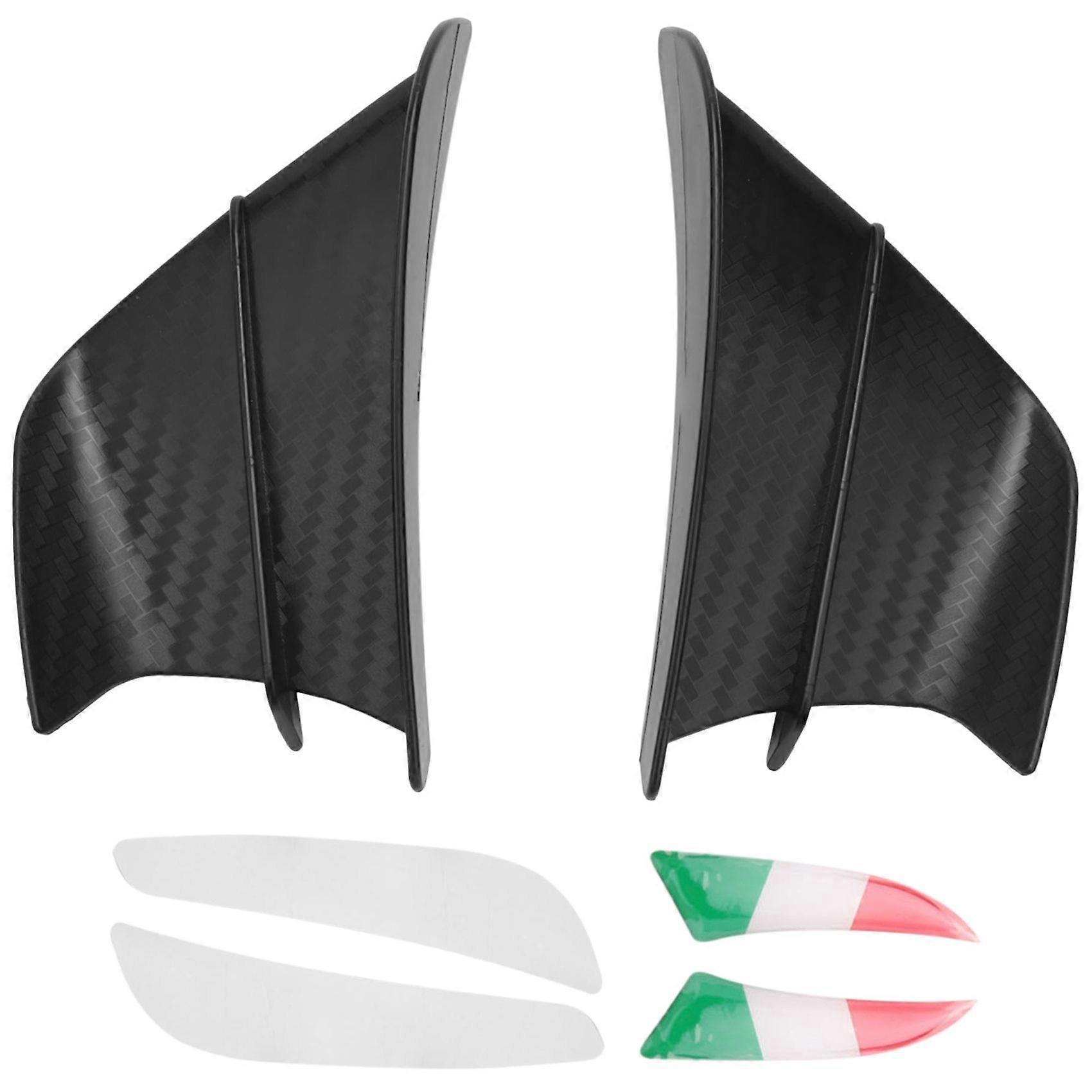 Motorcycle Winglet Aerodynamic Wing Kit Spoiler Motorcycle Wind Fixing Wing for S1000RR V4 -10R R1