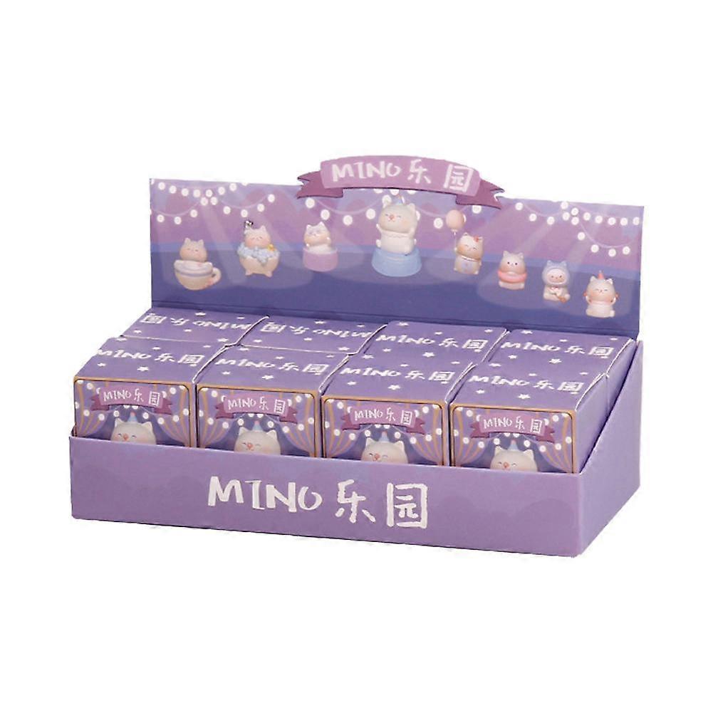 Tilfældig Blind Box Garage Kit Sød Kat Harpiks Skulptur Desktop Ornament Gave