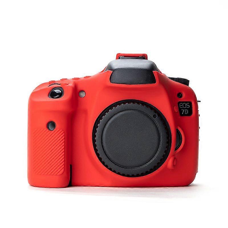 For Canon EOS 7D DSLR Camera Anti-drop Silicone Case Soft Protective Cover