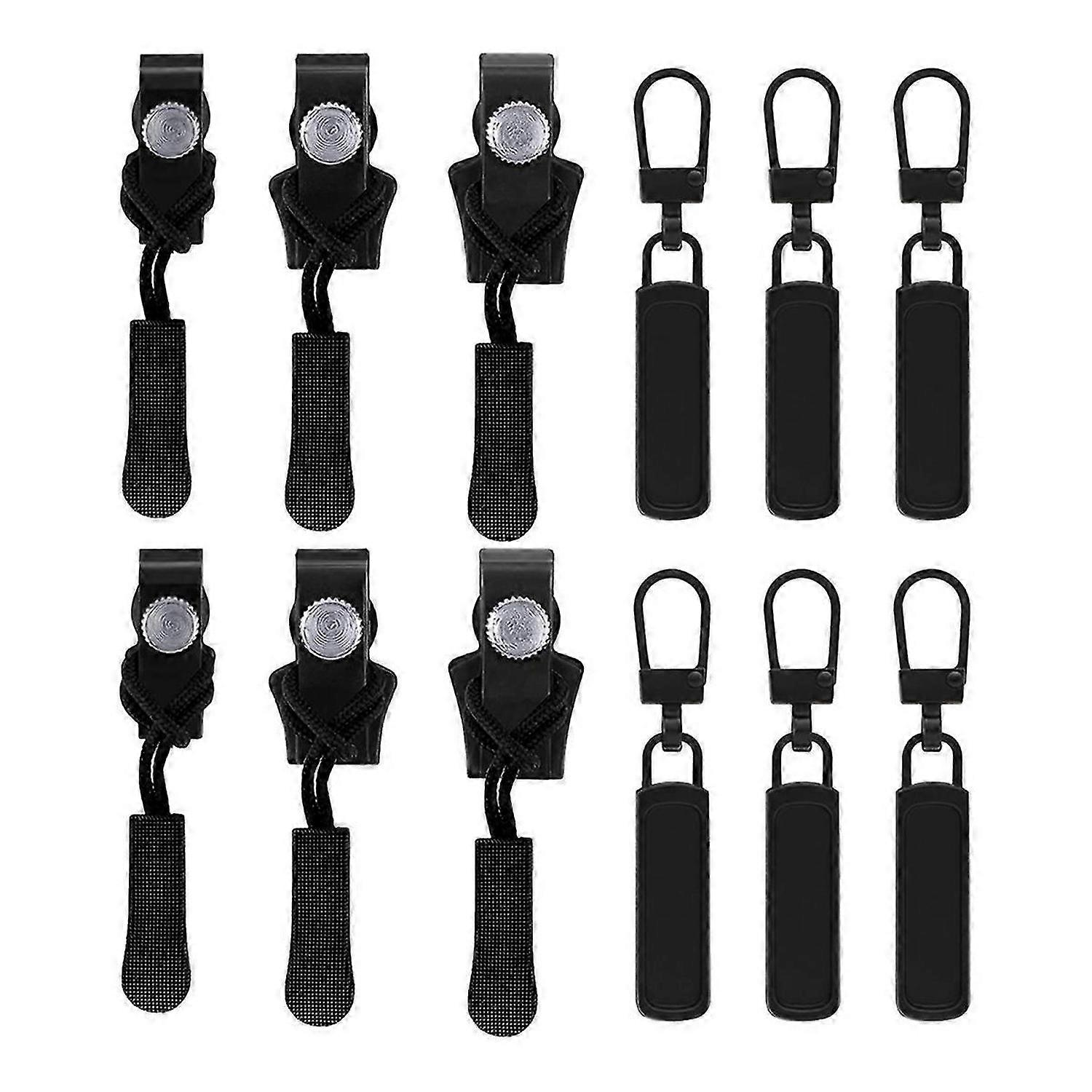 Zipper Repair Replacement Kit, 12 Pieces Universal Instant Zipper